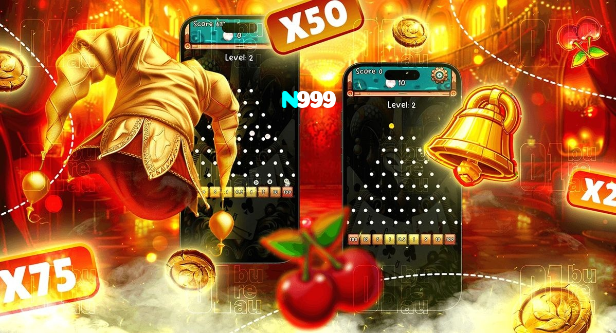 N999 casino presented on mobile device in Pakistan with slots and live games